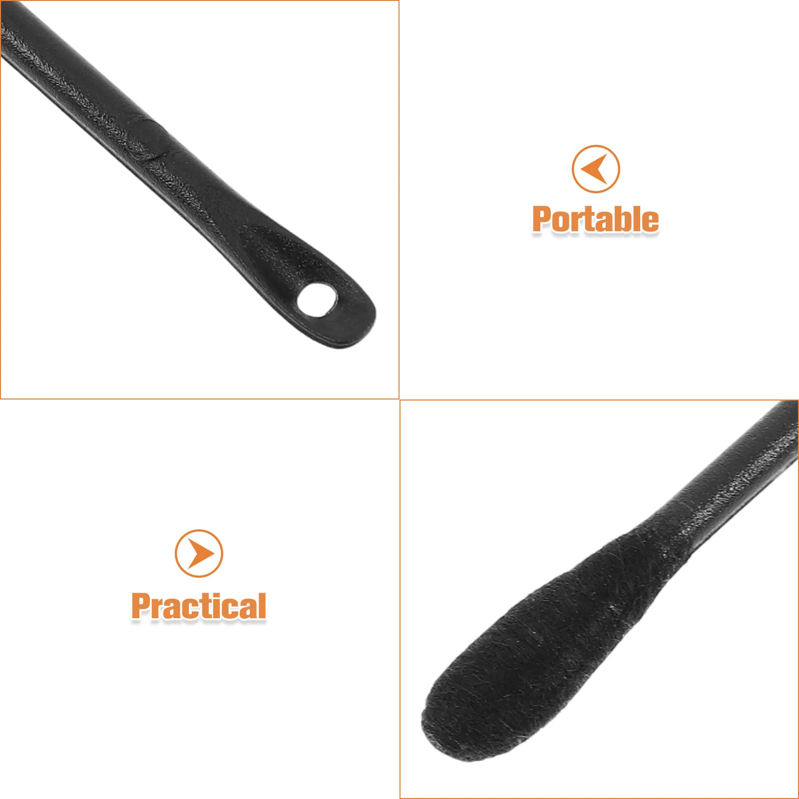 100Pcs Disposable Blackhead Removal Cotton Swabs Double Ended Face Nose Pore Cleansing Tools Skin Care Blackhead Extractor Stick