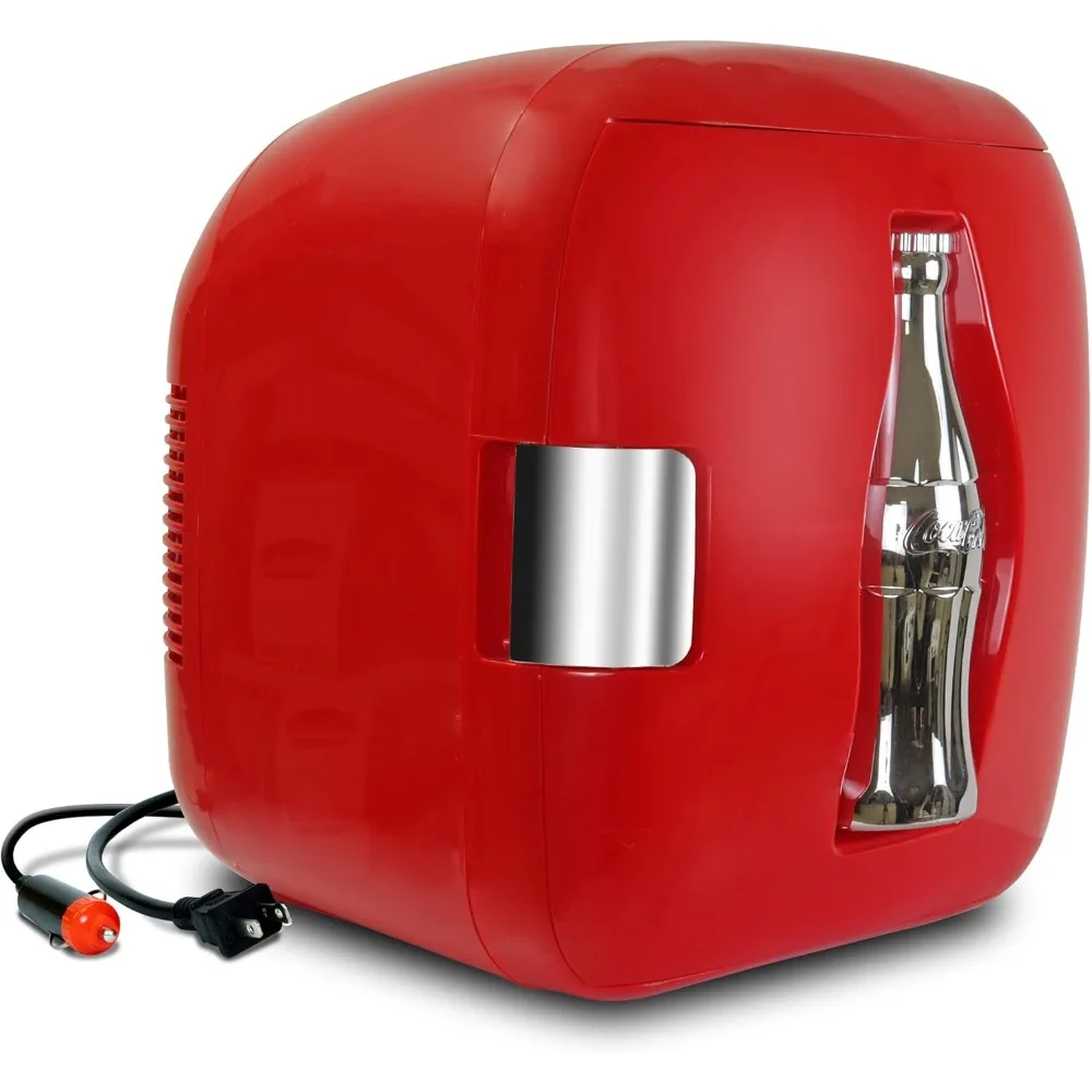 HAOYUNMA12 Can AC/DC Cube Electric Cooler by Koolatron, Red