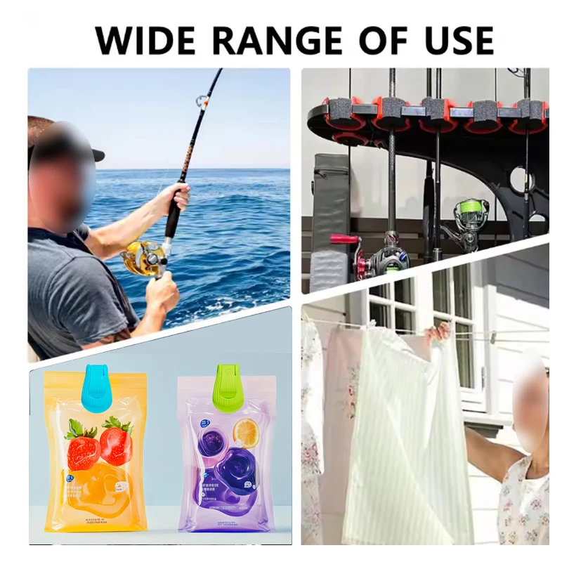 متعددة الوظائف الصيد رود المنظم 2 قسم إغراء قضيب تخزين كليب واقية كم ملزمة تحديد جهاز ل الكارب RockRod