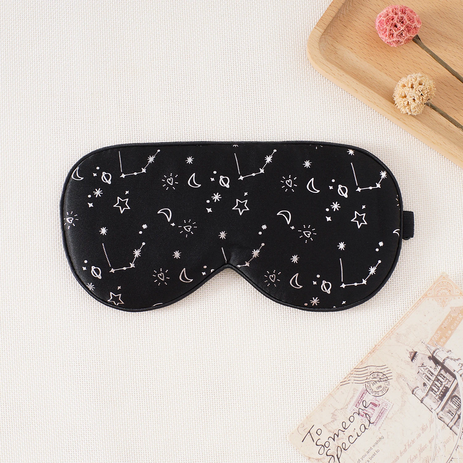 100% Natural Mulberrry Silk Sleep Mask Silk Eyemask Soft Silk Eye Cover For Sleeping