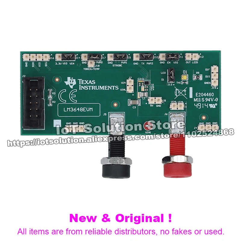 LM3648EVM Synchronous Boost LED Flash Driver EVM W/ 1.5A High-Side Current Source