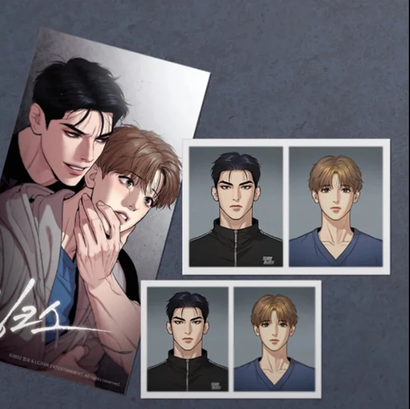 

[Official original spots ] Lezhin, Korean BL Comics The Curse magic spell ID Photo