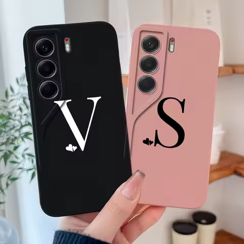 New Case For Tecno Camon 40 Pro 4G 5G Simple Style Letters Phone Back Cover For Tecno Camon40 Camera Protection Anti Drop Fundas