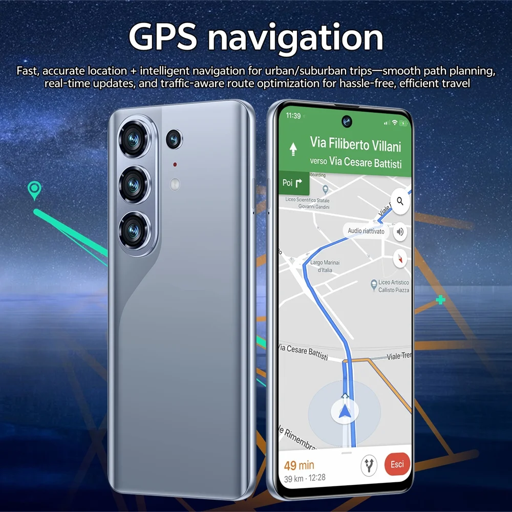 K-Touch Mobile Phones C26 Ultra Smartphone Android 5G 7.3 HD Cell Phone 22GB 2TB 7800mAh Octa Core Unlock Dual SIM 16+48MP Camera Global Version Cellphones