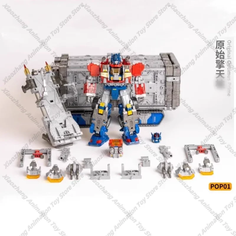 New Product Original Optimus OP Column Pop01 Carriage Arsenal Diaclone Commander Deformation Toy Model