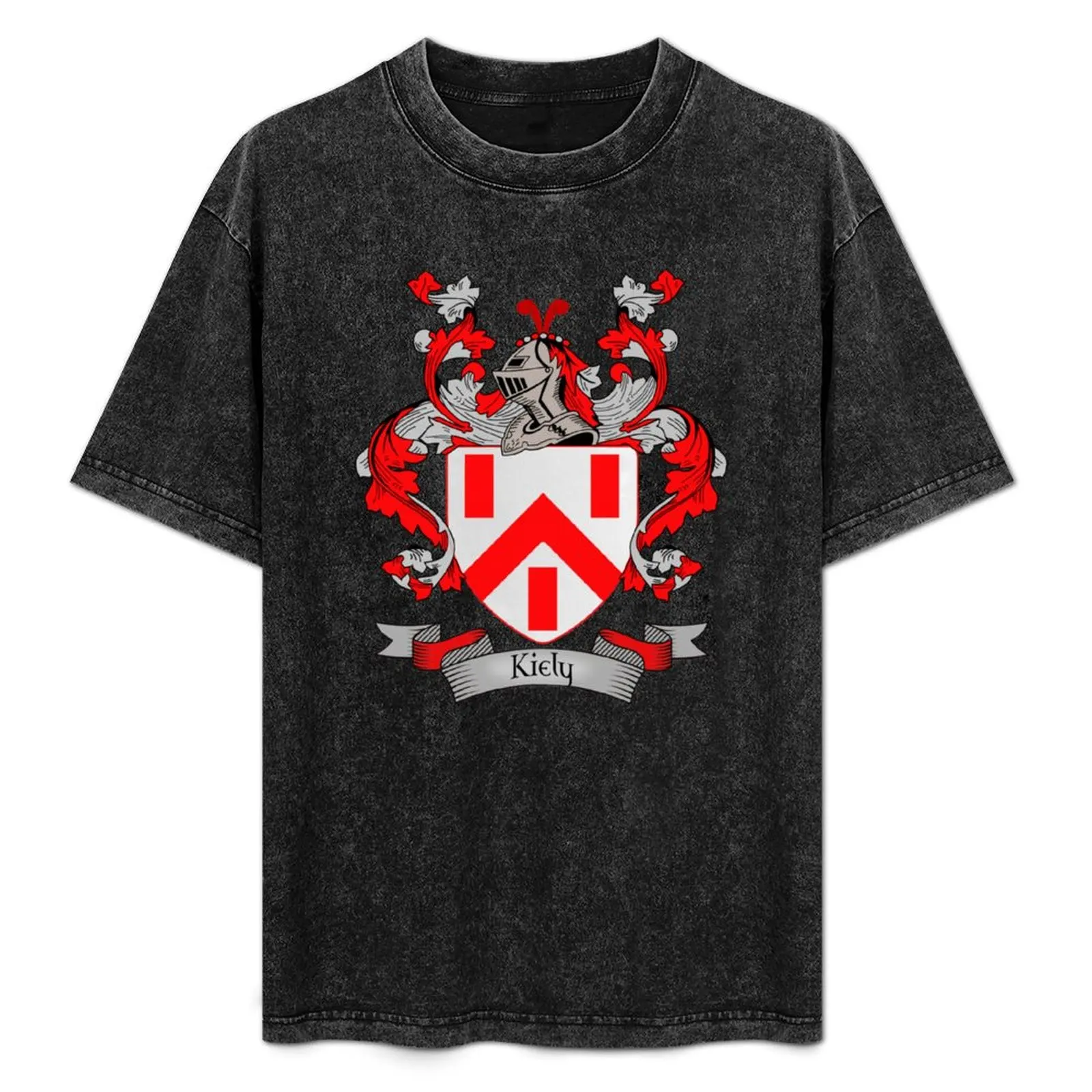 

Kiely Coat of Arms Kiely Family Crest T-Shirt Dry Fit Running Short Sleeve Top