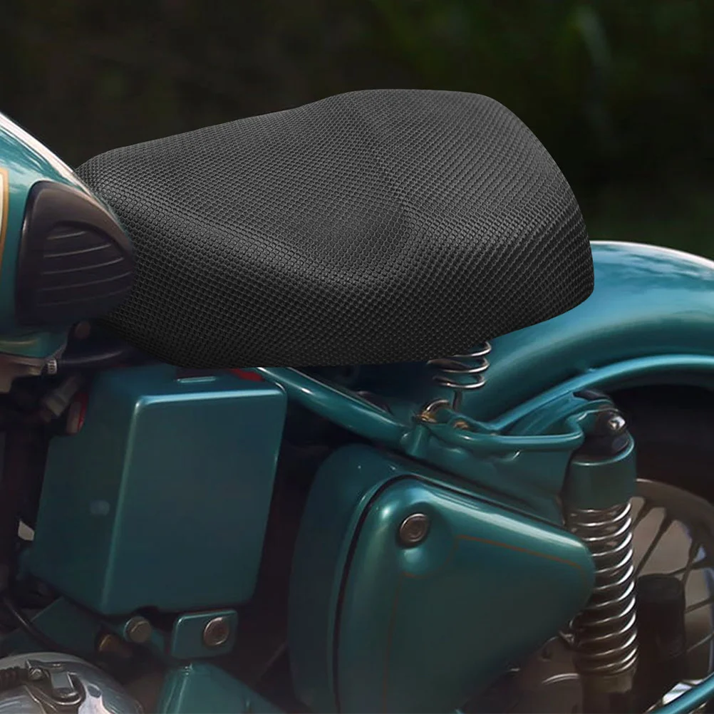 

3D Air Mesh Motorcycle Seat Cushion Cover Replacement Motorbike Seat Protector For Ventilation Comfort Ride Motorcycle