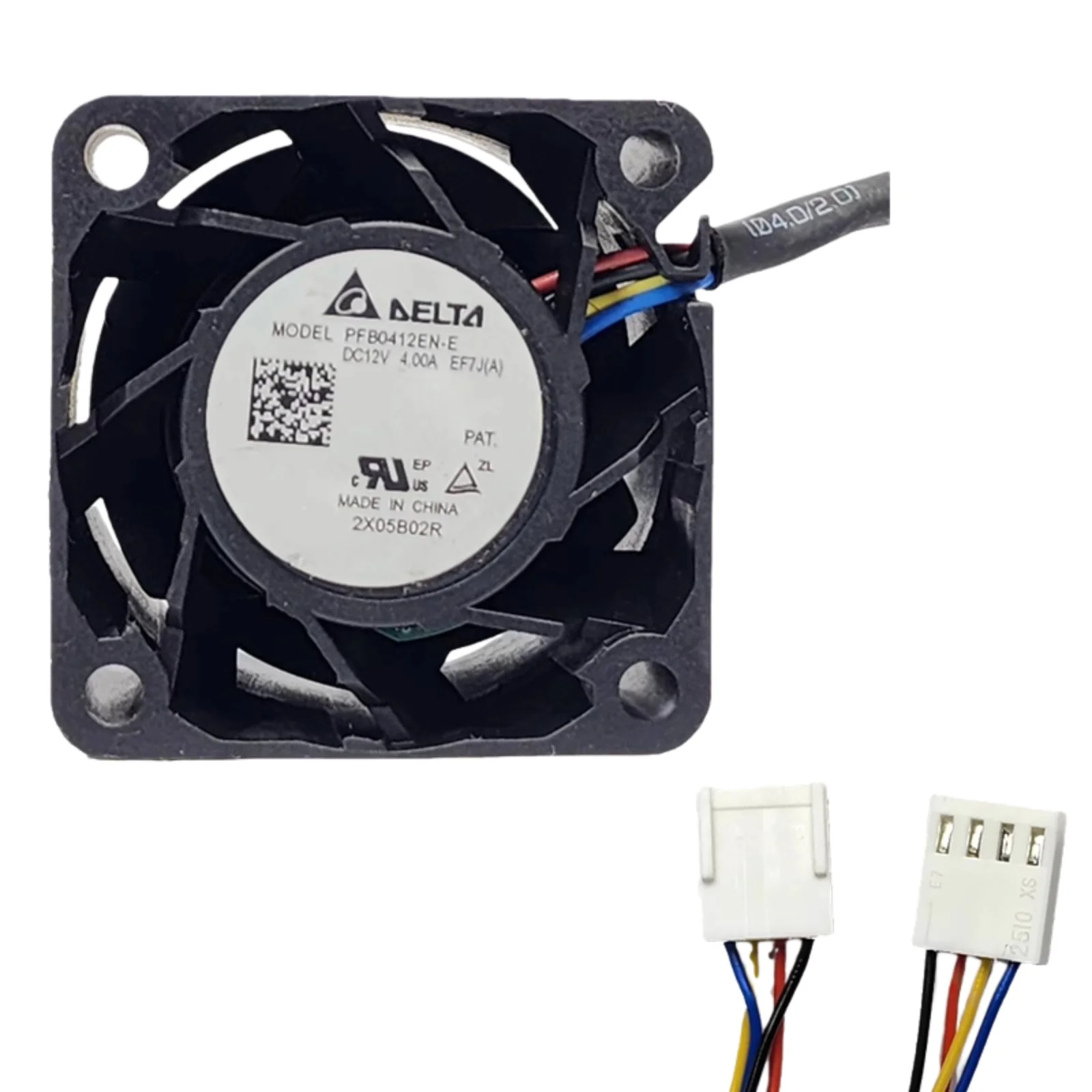 34000RPM Extreme Fan for Delta PFB0412EN-E 40x40x28mm 12V 4.0A Super High-Speed Blower Fan High Static Pressure for 1U Server S