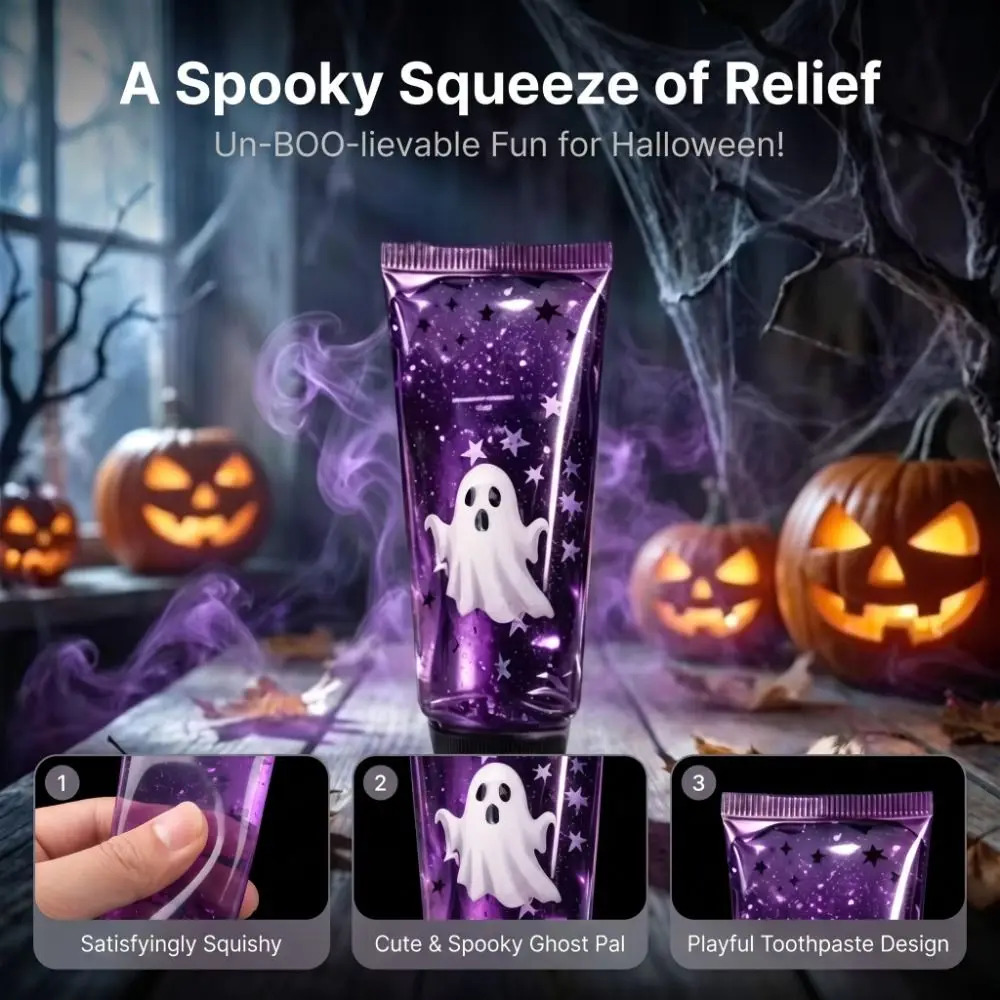 Squeeze Glitter Squishy Toy Sequins Elastic Fidget Toy Maltose Soft Slow Rising Stress Relief Toy Anxiety Release