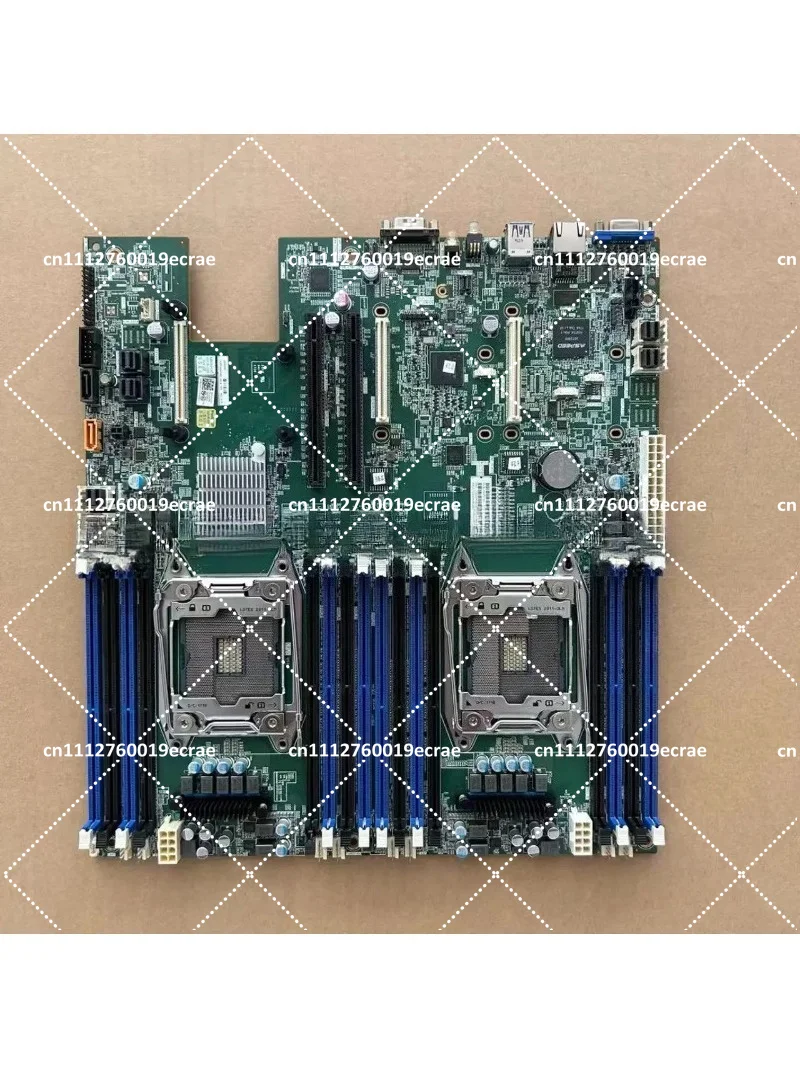Dual CPU Server Motherboard X99 E5 V3 V4 Support OCP Network Card DDR4 ATX