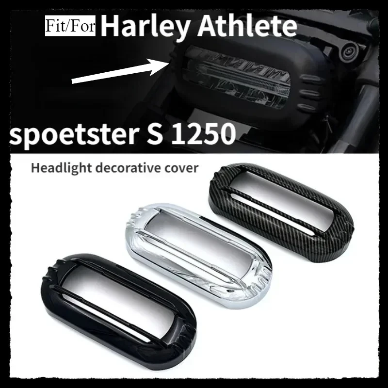 Motorcycle Headlight Cover Tail Light Turn Signal Cover Instrument Cover Decoration for Harley Davidson Sportster S 1250