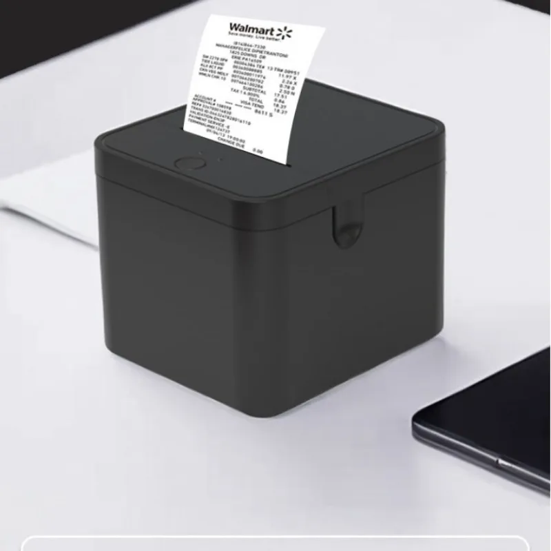 Bluetooth Printer 58mm Portable Thermal Front Desk Printer