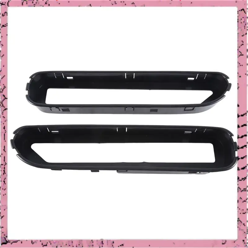 

A30M-1Pair Car Fender Side Panel Grilles Vents Replacement For BMW 5 Series E60 M5 Left & Righ 51137896849 51137896850 Matte Bla