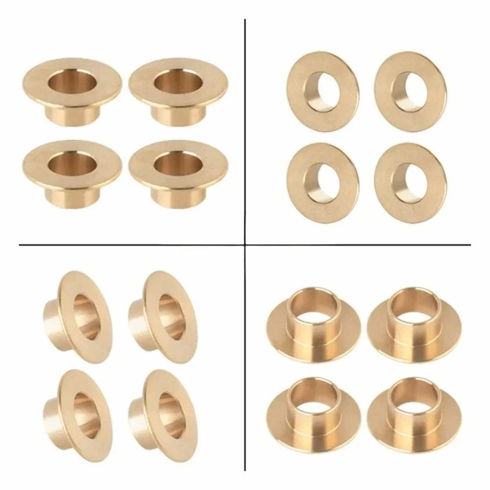 4Pcs/set Metal Motorcycle Lever Bushings Gold Replacement Parts Shift Brake Lever Bronze Pedal Sleeve for Victory