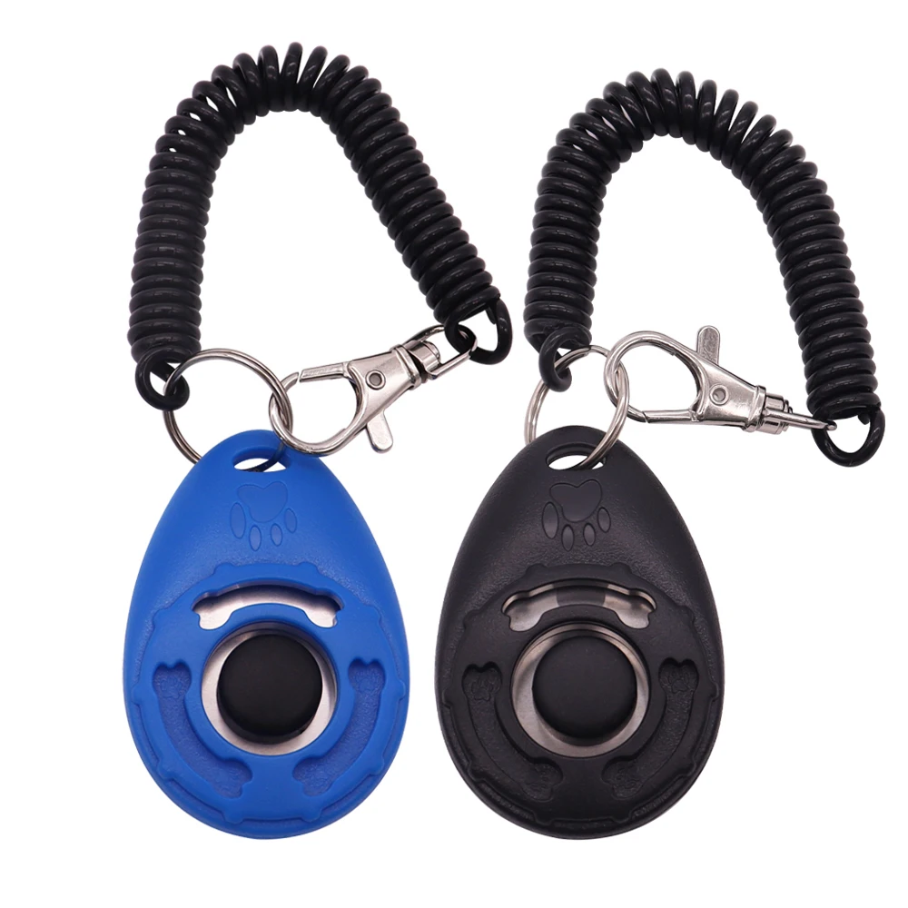 High-Quality, Top-Notch Adjustable Cat Training Clicker - Premium Durable Tool for Effective Communication with Cats and Dogs - 