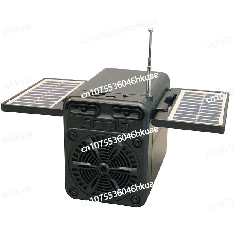 X9 Solar Emergency Charging FM Radio Multi-function Bluetooth Speaker Plug-in Card Plug-in U Disk Charging