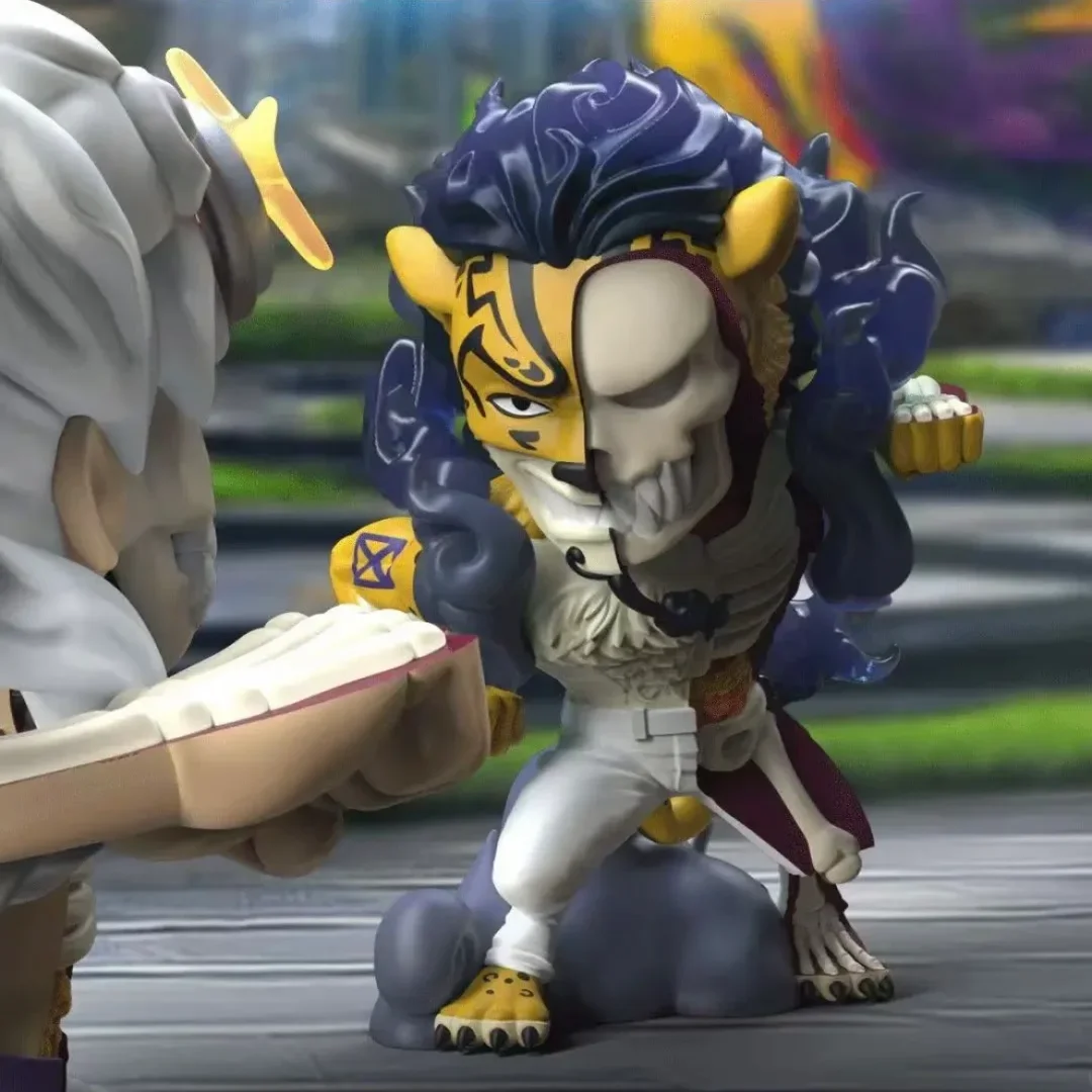 Nouveau véritable puissant Jaxx Luffy Seafaring la neuvième série boîte aveugle jouet Figurines boîte mystère amusant cadeau d'anniversaire