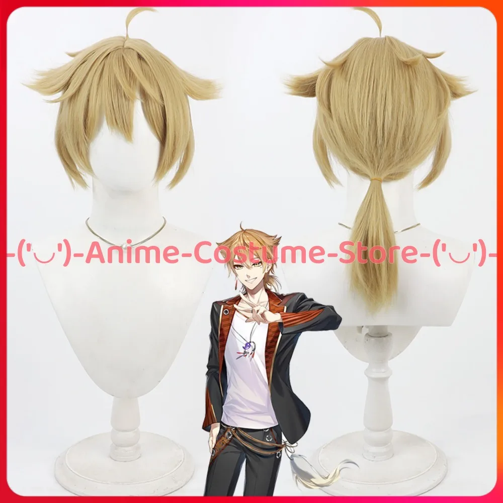 

NIJISANJI VTuber Gen 2 Fushimi Gaku Cosplay Wig Anime Game Character Halloween Carnival Party Wigs Heat Resistant Synthetic Hair