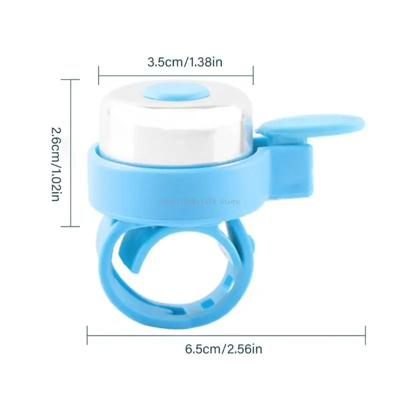 

Universals Bike Horn For 22 32mm Handlebars Light weight Durability Bells