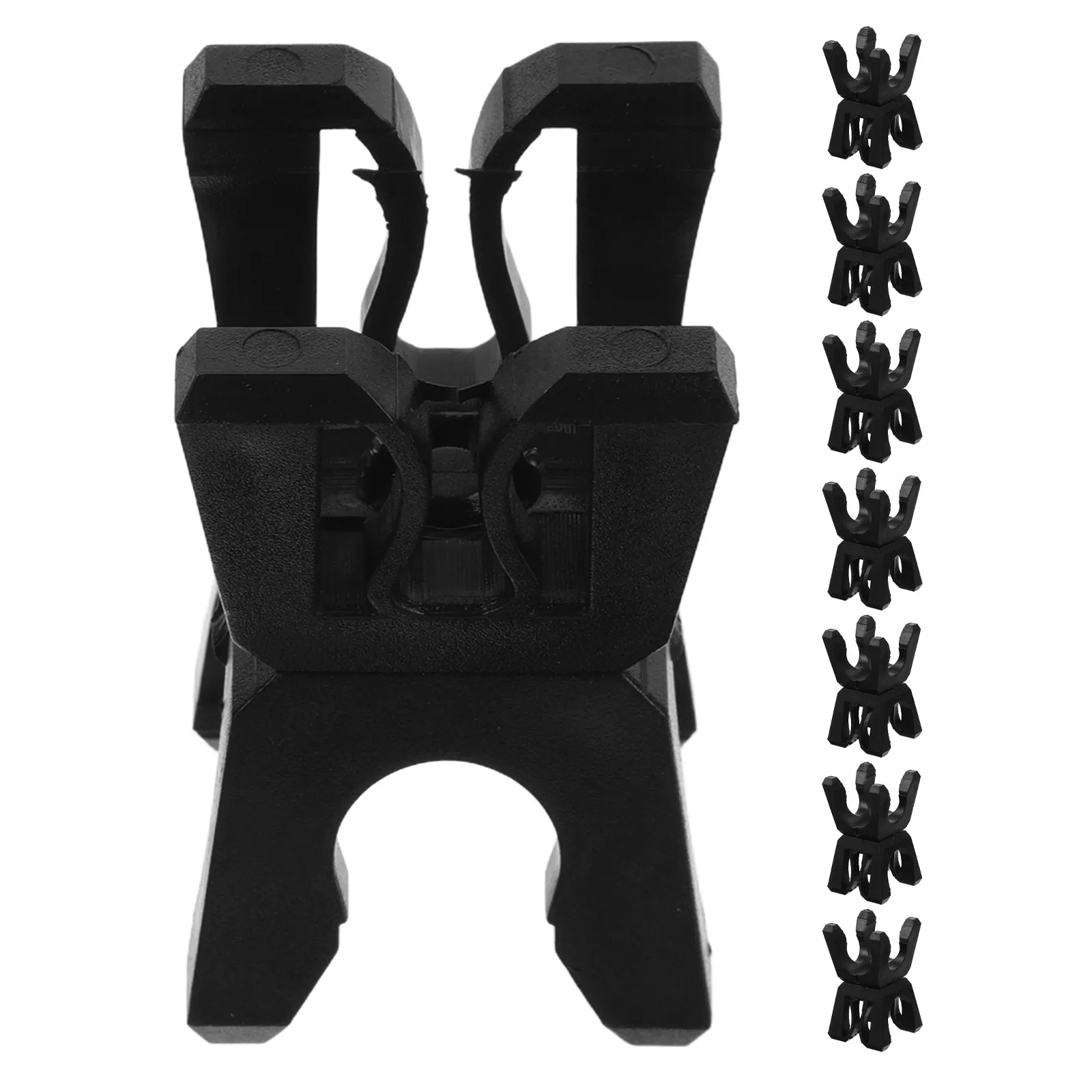 

8Pcs Plastic Sign Clips Rotatable Football Training Pole Buckle Marker Rod Clips Outdoor Stable Agility Pole Connectors
