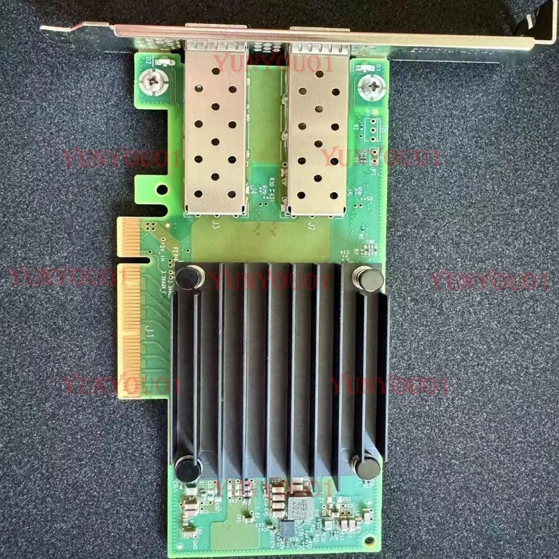 Tarjeta De Interfaz De Red De Fibra Óptica Original Cx5 MCX512A-ACAT MCX512A 25GB Puerto Dual 10 Gigabit