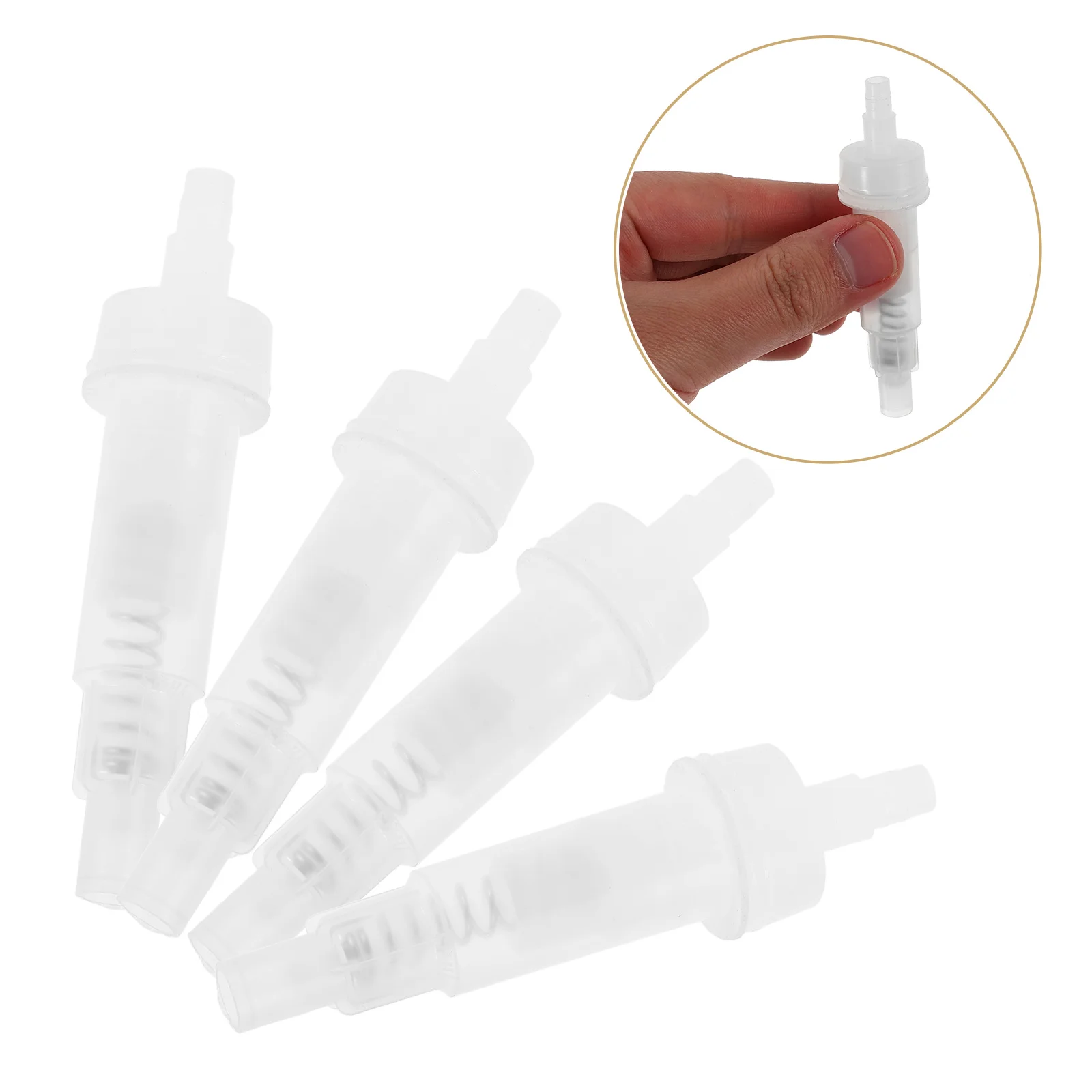 

4pcs Plastic Soap Dispenser Pump Parts Leak-Proof Replacement Bottle Pump For Shampoo Conditioner Lotion Easy Install Secure