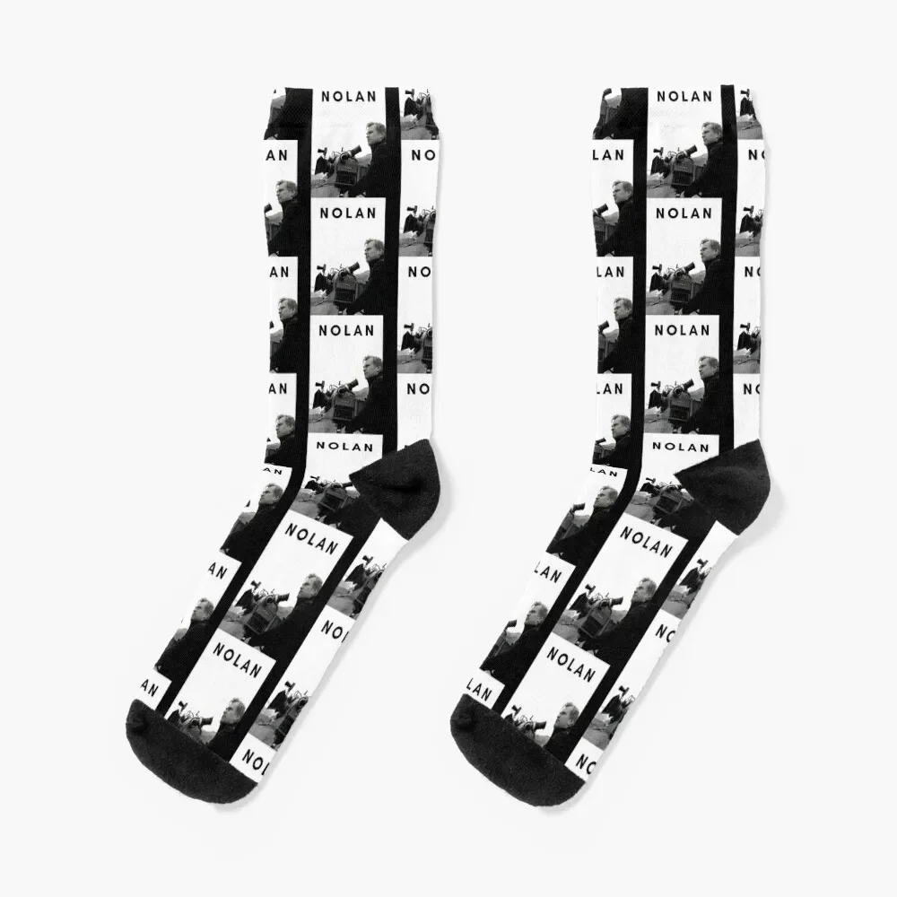 Film Director Christopher Nolan Poster Socks sport christmas gifts Children's Socks Ladies Men's