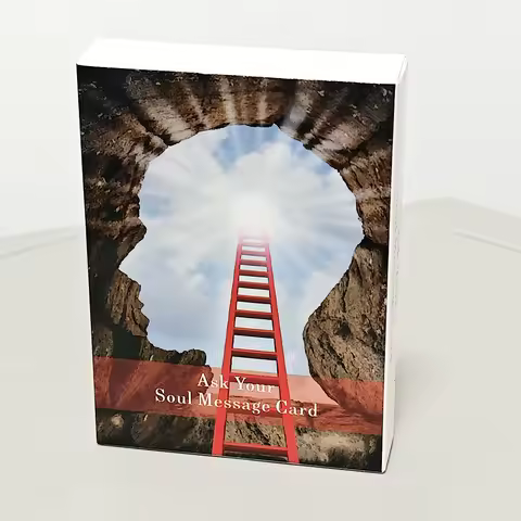 48 Pcs Cards Ask Your Soul Message Cards Oracle Deck Messages From Universe | Higher-self Message Cards 10.4*7.3cm