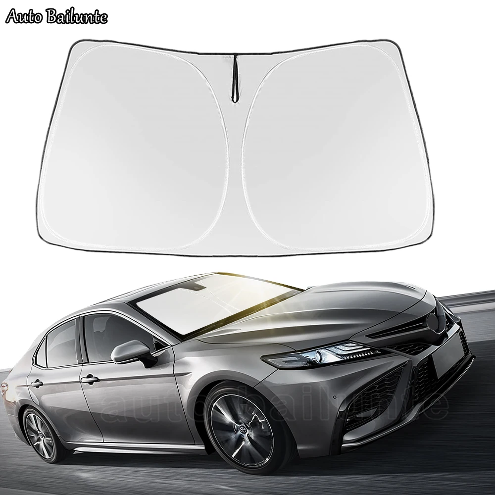 For Toyota Camry 2018 2019 2020 2021 2022 2023 Hybrid Sedan Car Front Windshield Sunshade Cover Accessories