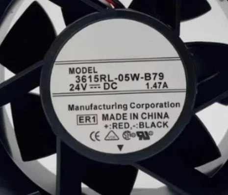 

Brand New original 3615RL-05W-B79 cooling fan 90MM 24V 1.47A #F4 fast delivery