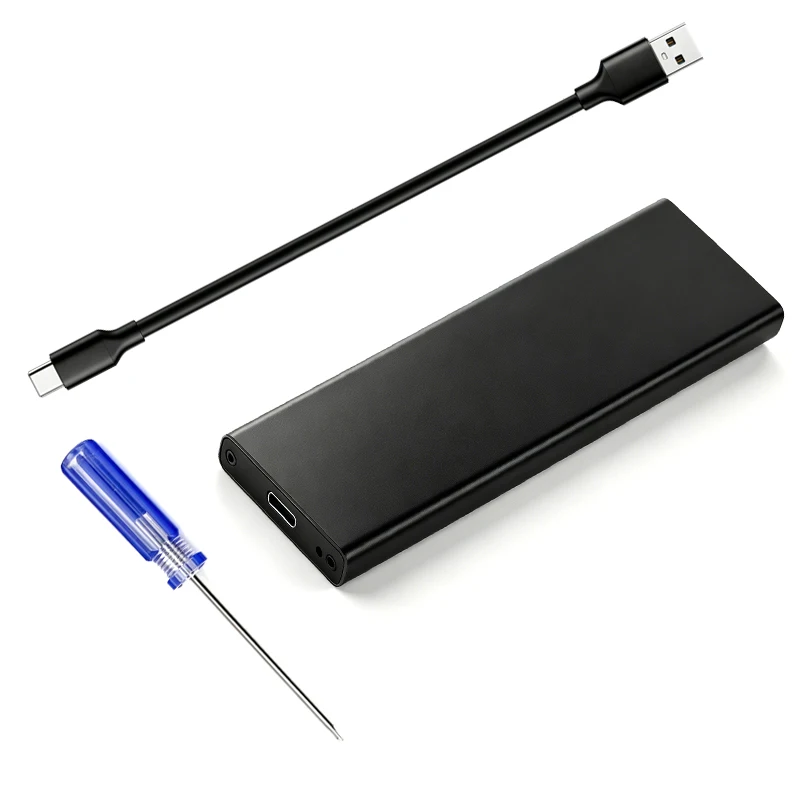Image of USB 3.2 Gen2 10Gb Typ-C SSD-Gehäuse für MacBook 2013-2017 A1466/A1465/A1398/A1425 12+16Pin SSD Aluminium Tragbares SSD-Gehäuse