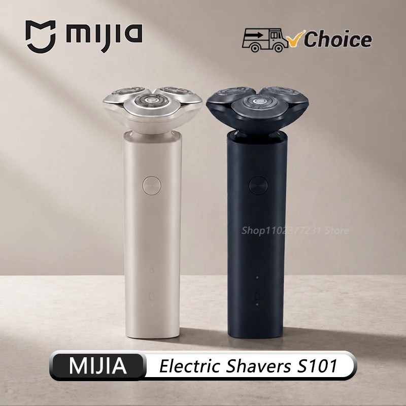 NEW Mijia Electric Shaver S101 Enhanced Shaving Machine Razors for Men Waterproof Dry Wet Shaving Beard Trimmer