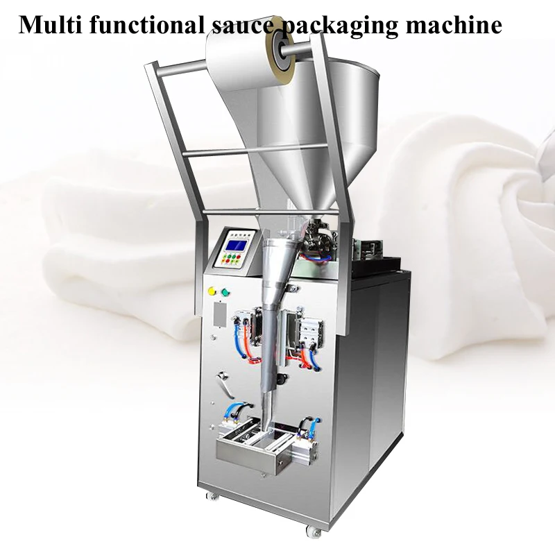 PBOBP 5-500ml Sachet Filling Packing Machine Ketchup Tomato Sauce Salad Honey Seasoning Paste Filling Sealing Machine