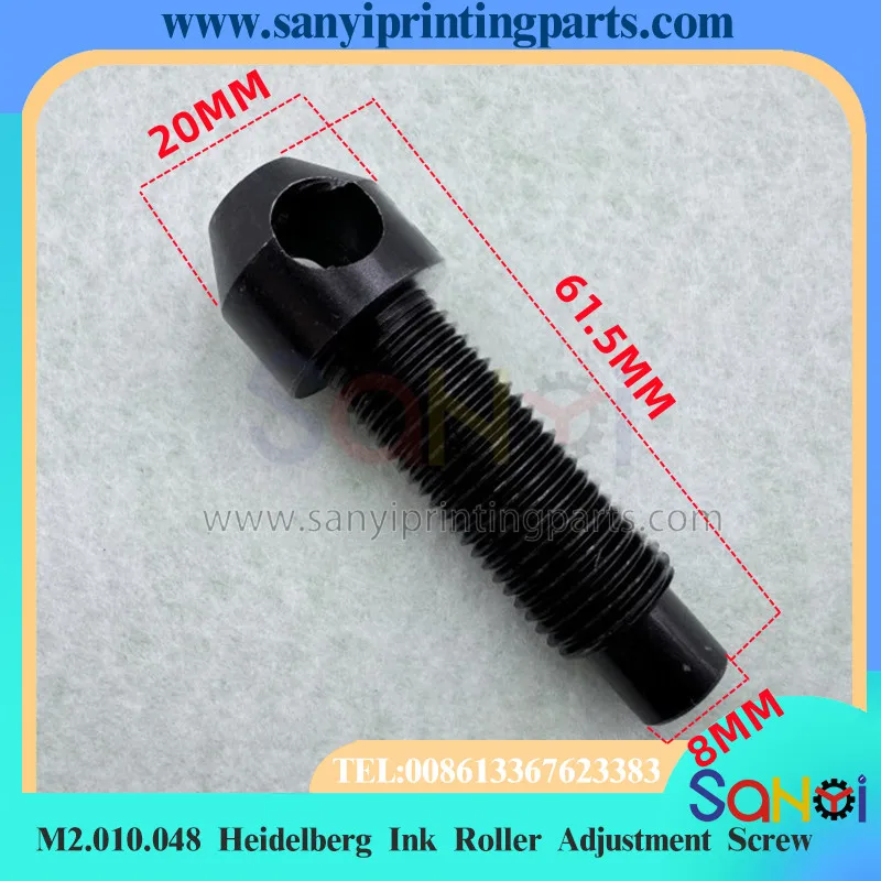 2 шт. M2.010.048 Heidelberg SM74 CD74 Регулировочный винт чернильного валика для деталей печатной машины