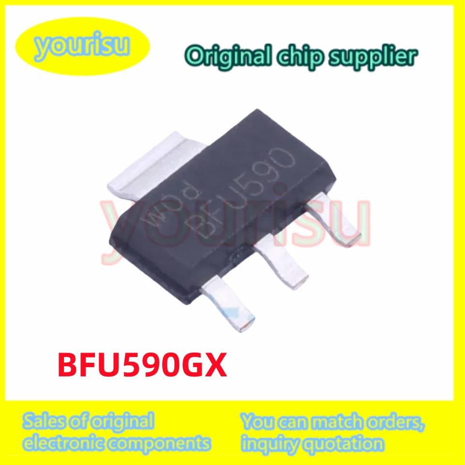 

5 шт./лот, новый транзистор BFU590GX BFU590 BFU590G RF NPN SOT-22 SMD
