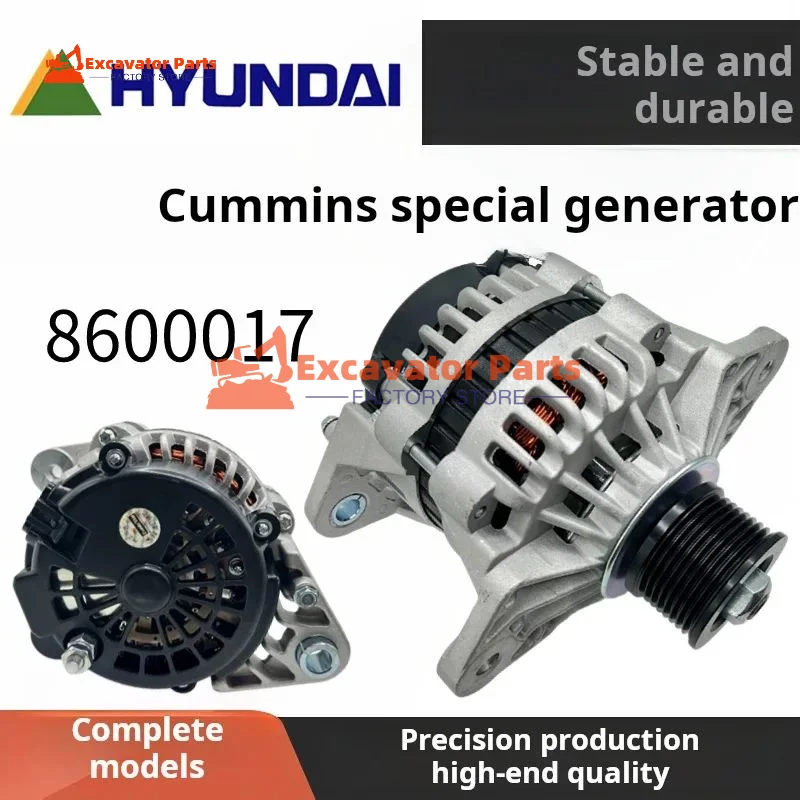 For Hyundai R R215-9 220-9S 215VS 225 265 305-7-9T Generator 8600017 Excavator Parts