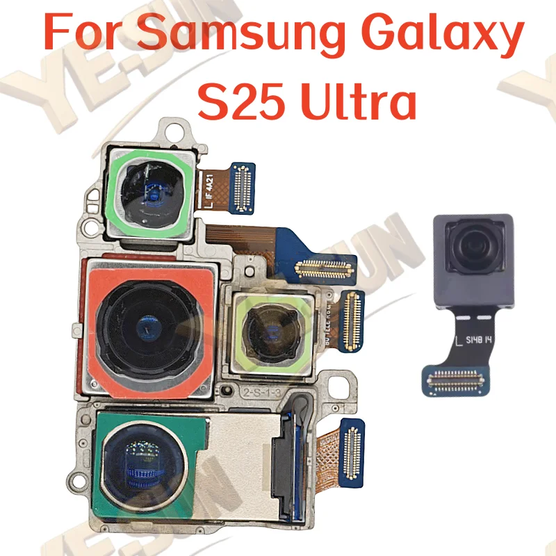 Camera Set For Samsung Galaxy S25 Ultra SM-S938U/U1 SM-S938B/DS Front Camera+Telephoto+Wide +Main Camera Repair Replace Parts