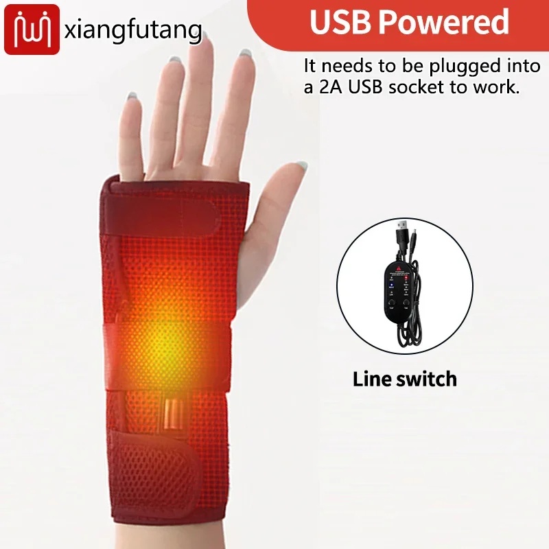 AirLayer التدفئة حامي النخيل مدلك اليد يخفف آلام المفاصل المعصم تصلب تعزز الانتعاش يخفف التهاب غمد الوتر #4