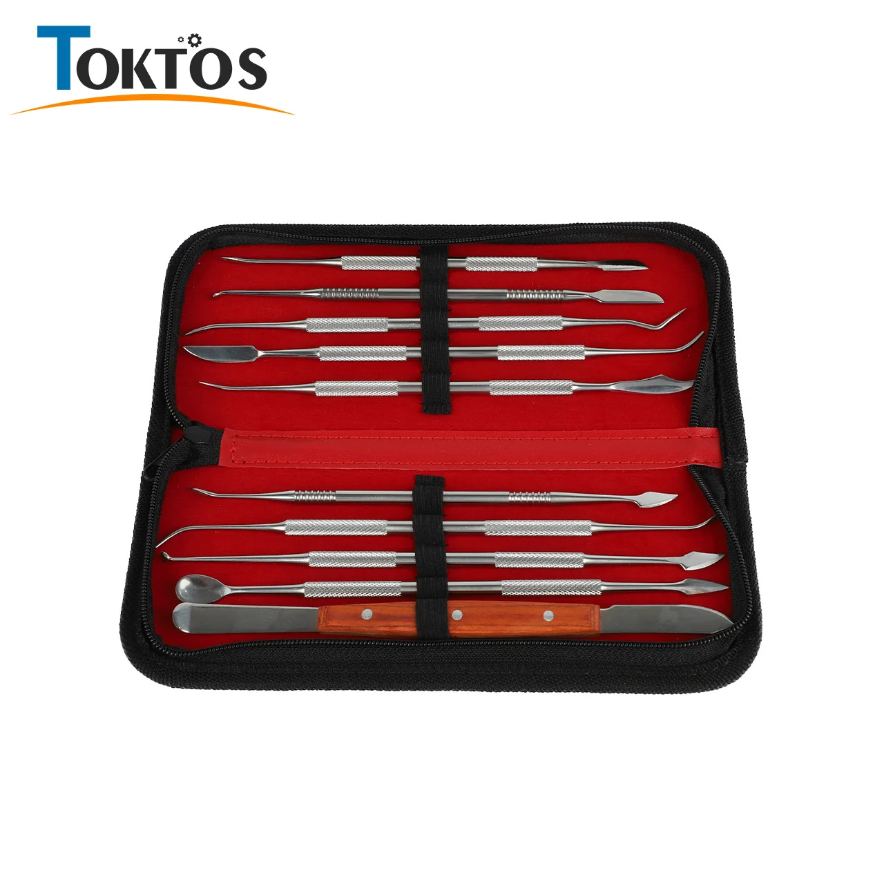 

Wax Carving Tools Set 10PCS Stainless Steel Double Ended Sculpting and Engraving Tools with Case for Jewelry Making and Metal Cl