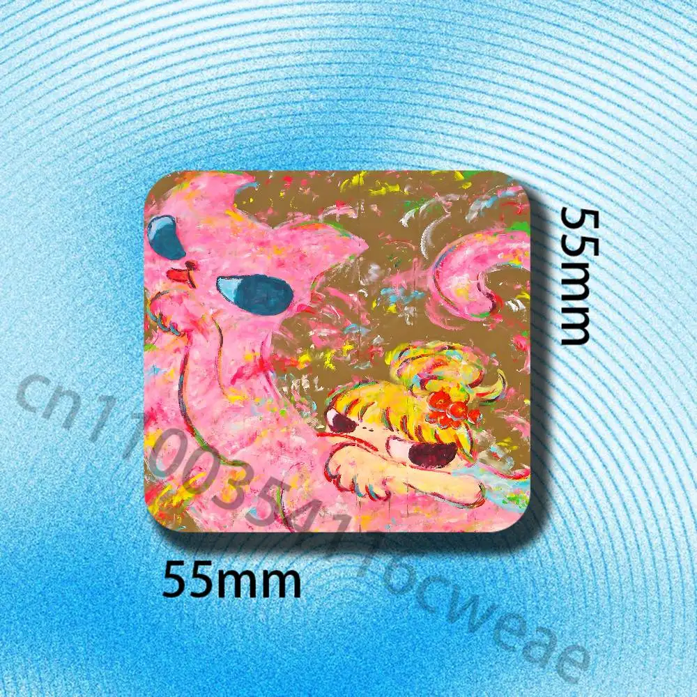 A-Ayako Rokkaku Fridge Magnets Refrigerator Card Kitchen Metal Icebox Cabinet Magnetic