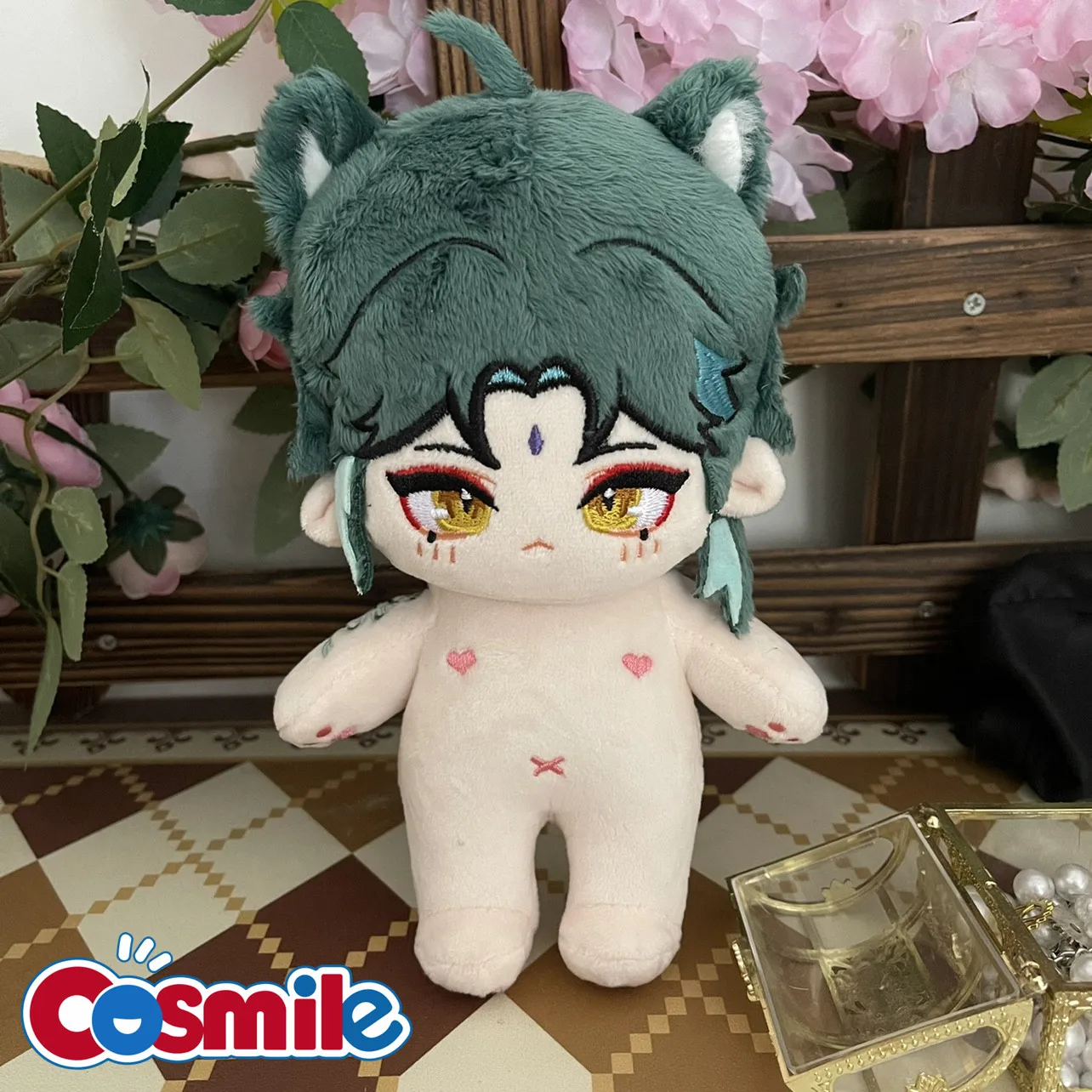 

Cosmile Genshin Impact Xiao Cute Soft Plush 20cm Doll BodyToys Game Cosplay Props MDZS C KM