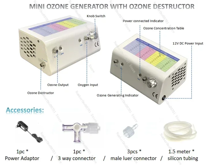 Medical Ozone Machine Kit Family Clinic Use Therapeutic Medical Ozone Generator