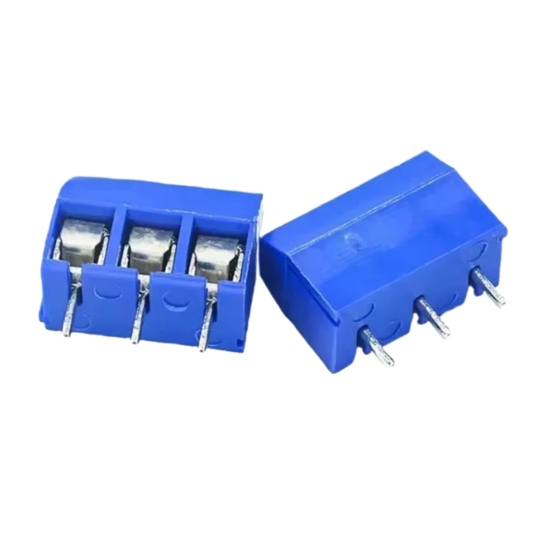 10 قطعة 5.08 أزرق/أخضر KF301-2/3P محطة كتلة/(النحاس) محطة آخر 2P/3P اختياري