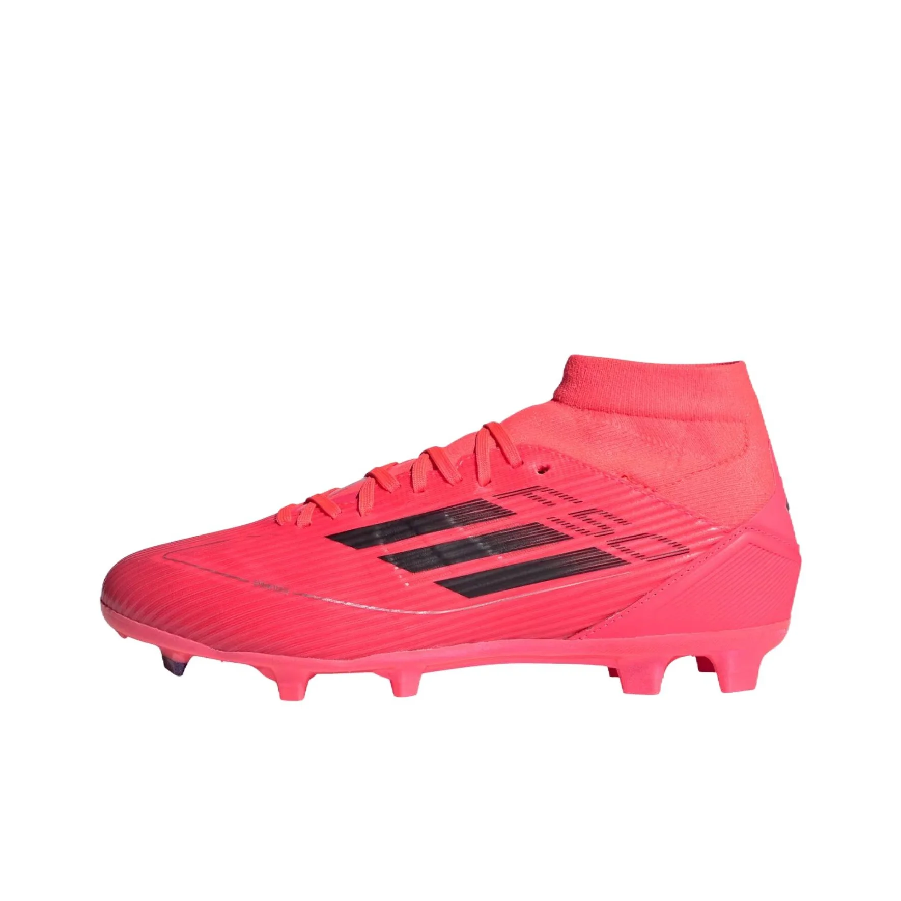 Adidas F50 Slip Resistant Abrasion Resistant Slip Resistant Abrasion Resistant Soccer Shoes Unisex Red IH3813