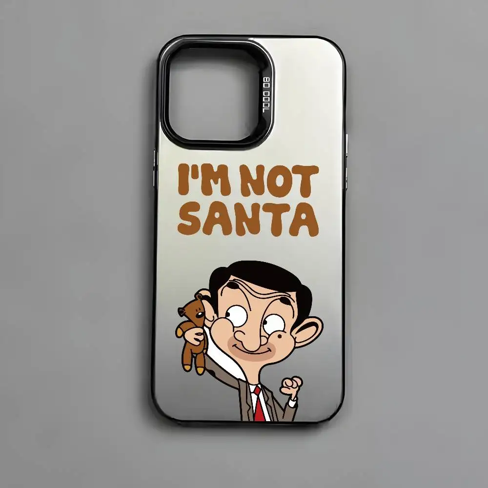 مضحك لطيف السيد فول قضية الهاتف آيفون 17 16 15 14 13 12 11 برو ماكس الهواء متعدد الألوان ماتي ليزر لامع أورورا فوندا #6