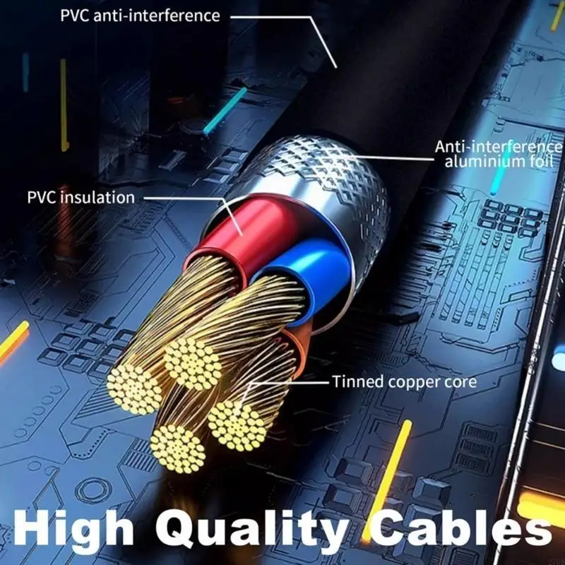 Type C to 3.5mm Female Headphone Splitter for Easy Sharing Across Phones Tablets Audios Device Strong Chip Quality Sound