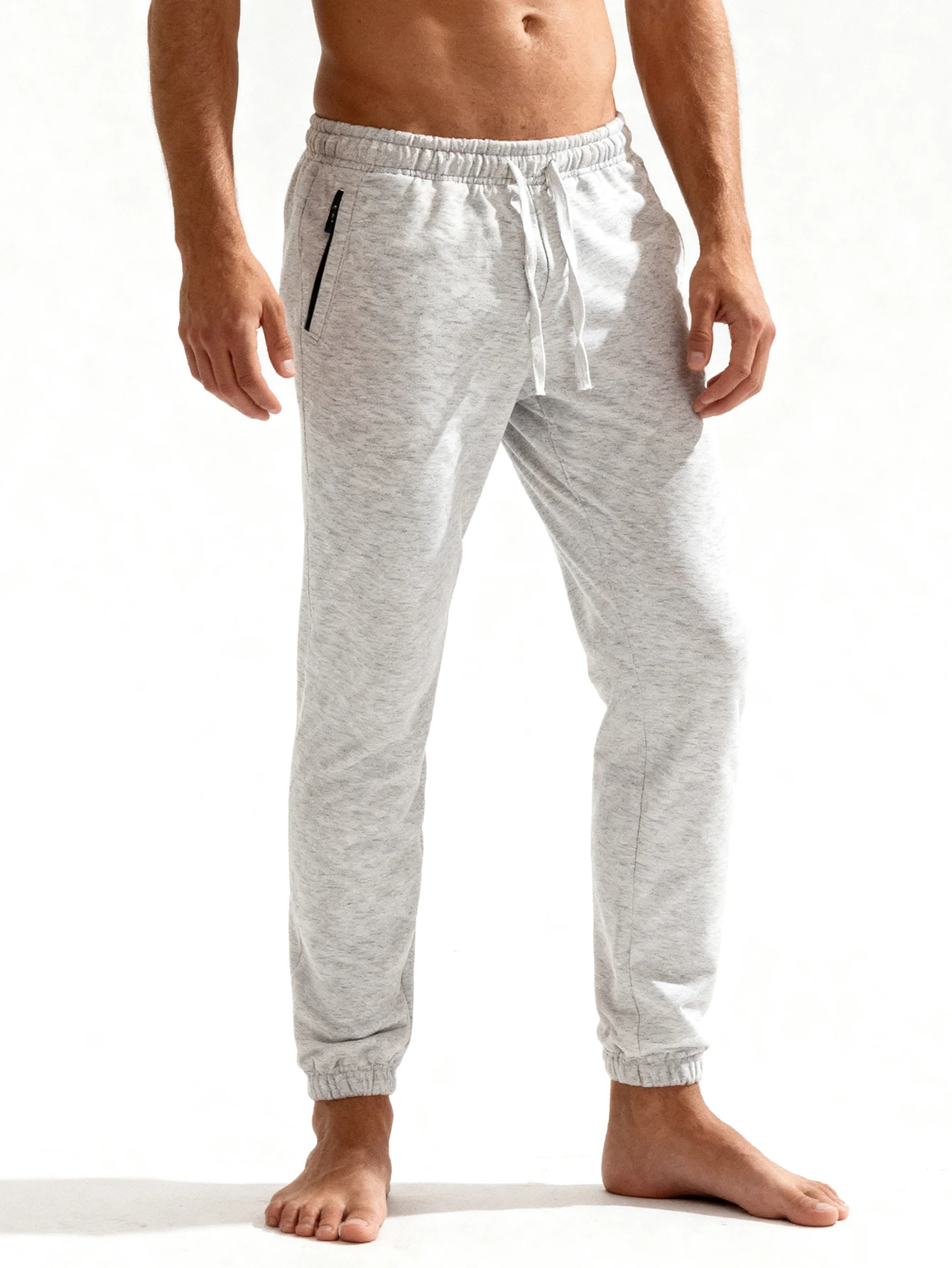 

Мужские спортивные штаны для спортзала, спортивные штаны для бега, спортивные брюки для бега с карманами на молнии, повседневные спортивные штаны для бега