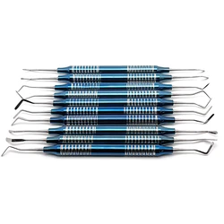 10Pcs Dental Composite Resin Filling Spatula Aesthetic Restoration Kit Resin Filler Set Dental Tools for Composite Fillings