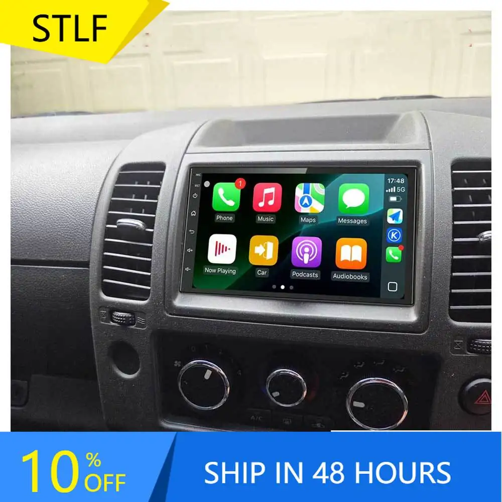 STLFFor Nissans Navara 2004-2014 D40 D22 4-64G أندرويد 13 لاسلكي Carplay أندرويد السيارات راديو ستيريو للسيارة GPS واي فاي #1
