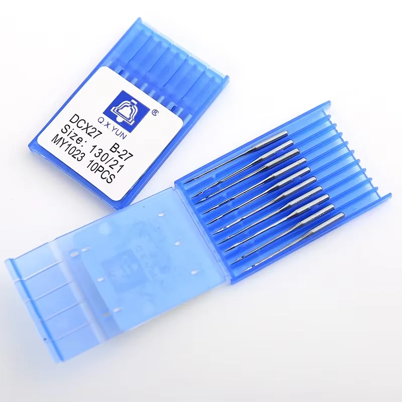 100pcs DCX27  B27  MY1023 QXYUN sewing needles accessory for Pegasus Siruba industrial sewing machine